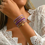 Set de 5 Bracelets PURPLE