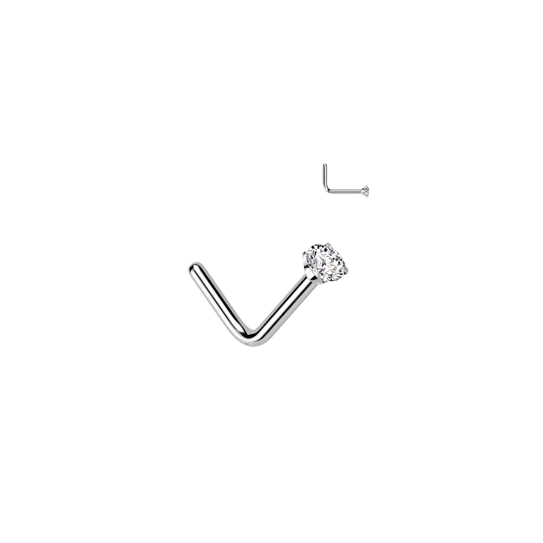 Piercing Nez MIRZA en Titane et Zirconium