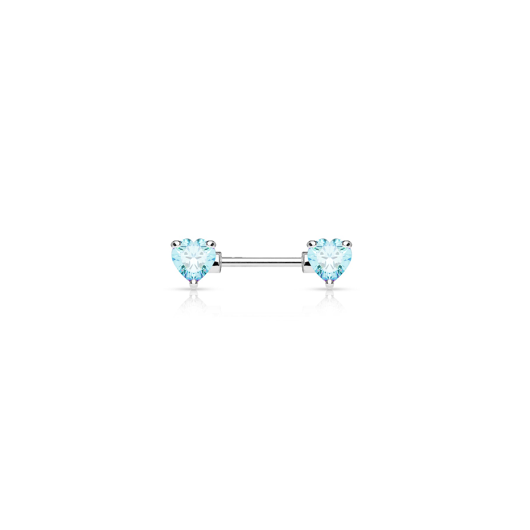 Piercing Téton BRIELLA en Acier et Zirconium