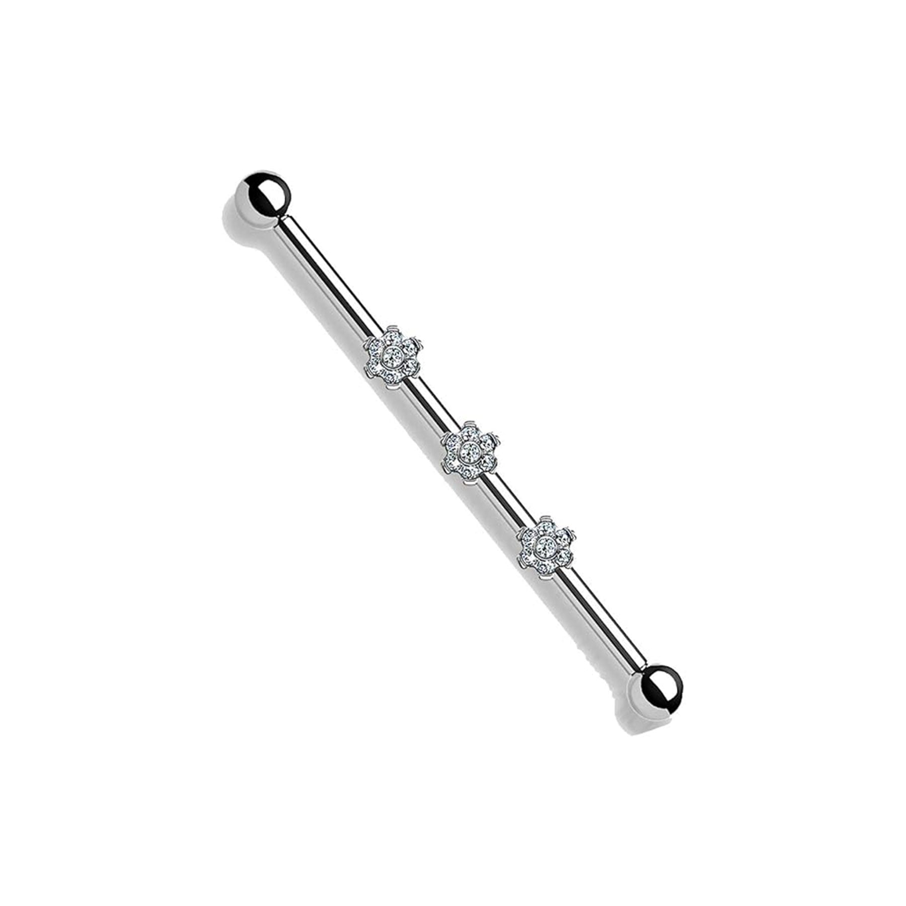 Piercing Oreille MEADOW en Titane et Oxyde de Zirconium