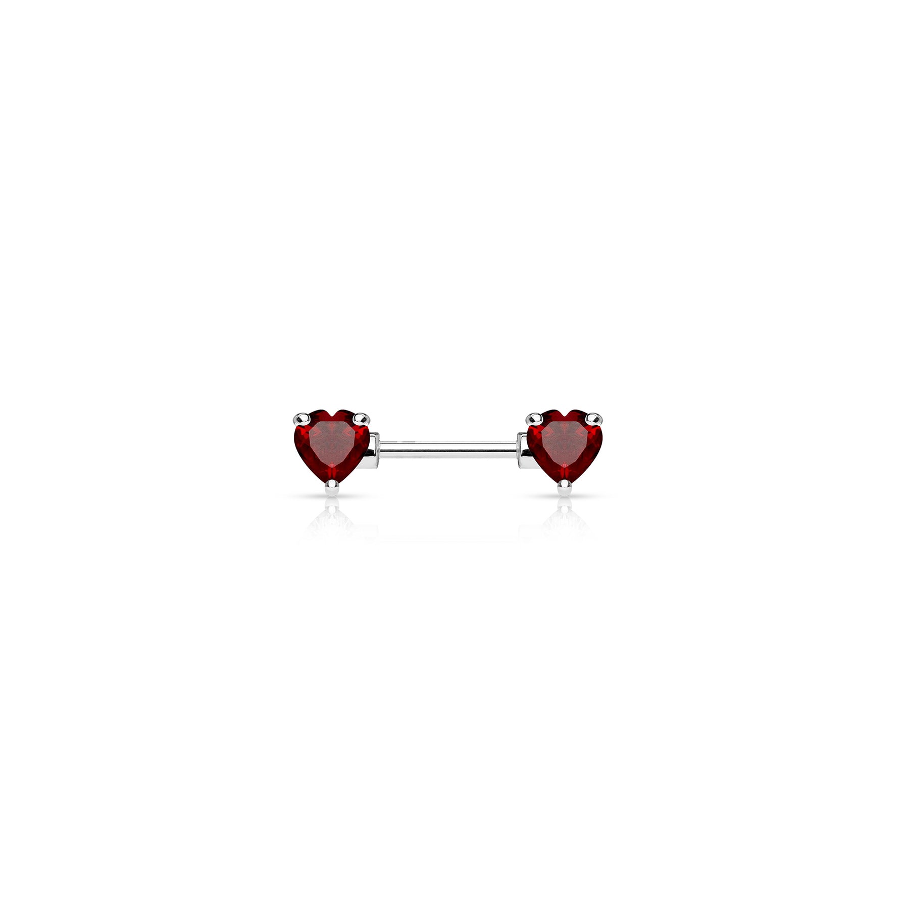 Piercing Téton BRIELLA en Acier et Zirconium