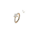 Piercing Oreille MIRANDA en Titane et Oxydes de Zirconium