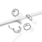 Piercing Oreille ALBA en Acier et Oxydes de Zirconium