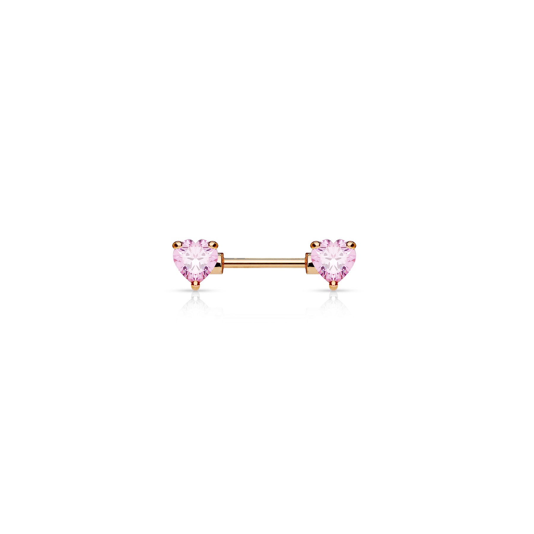 Piercing Téton BRIELLA en Acier et Zirconium