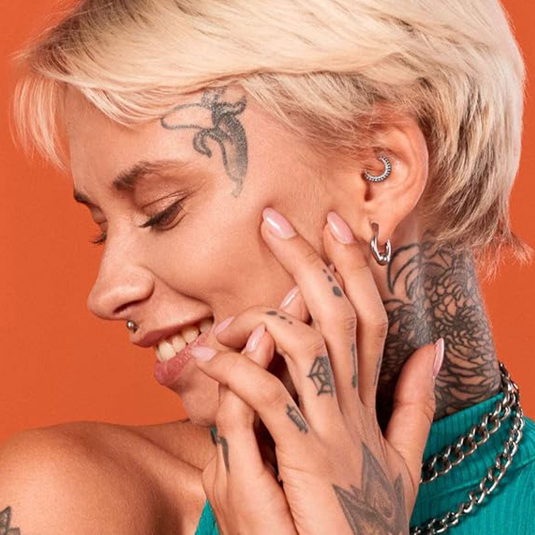 Piercing Oreille MYSTERIOUS en Titane et Zirconium