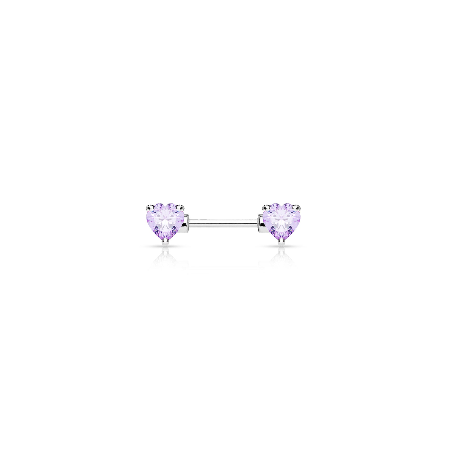 Piercing Téton BRIELLA en Acier et Zirconium