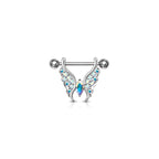 Piercing Téton ABIA en Acier et Zirconium