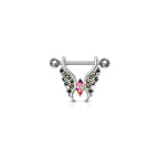 Piercing Téton ABIA en Acier et Zirconium