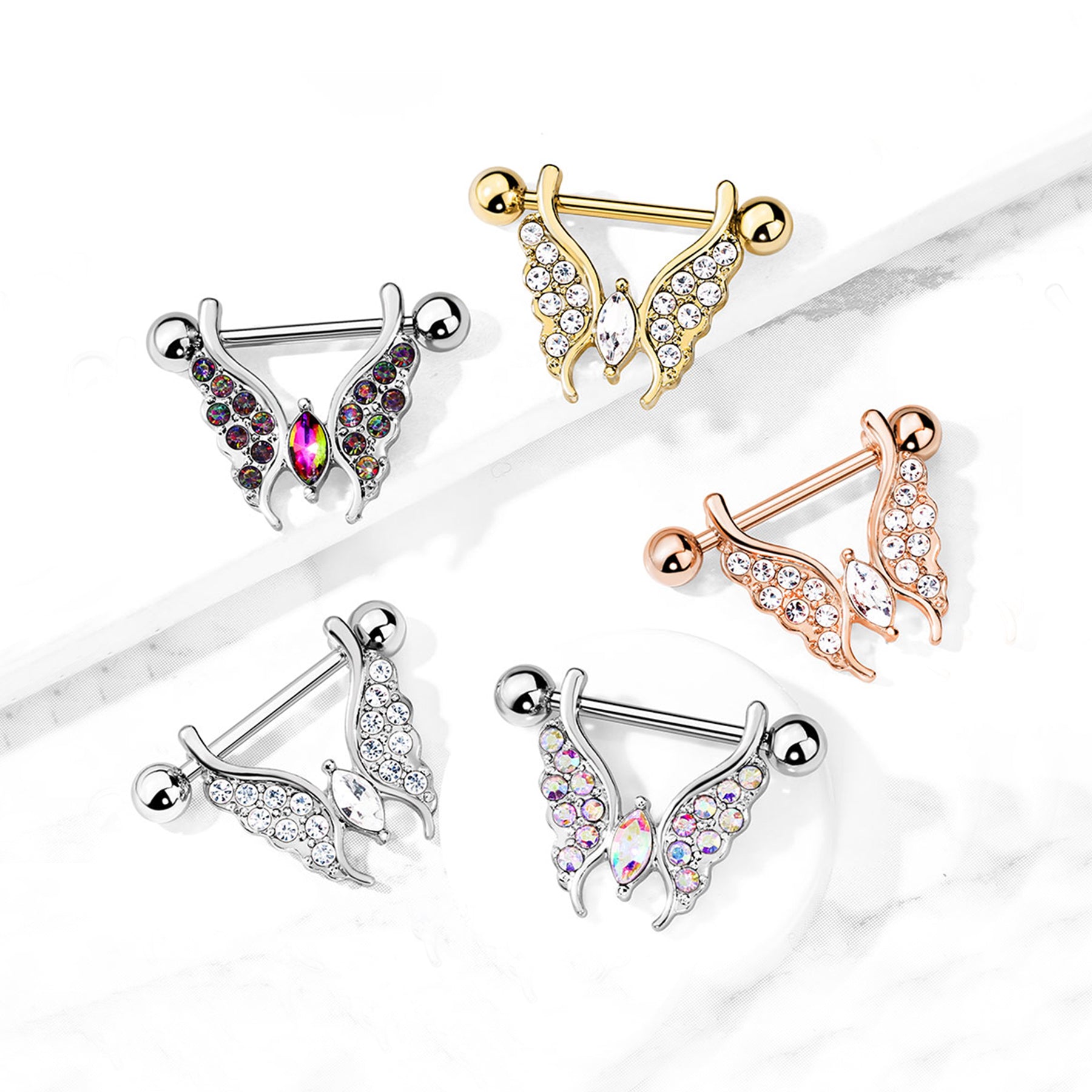 Piercing Téton ABIA en Acier et Zirconium