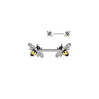 Piercing Téton AKURA en Acier et Zirconium