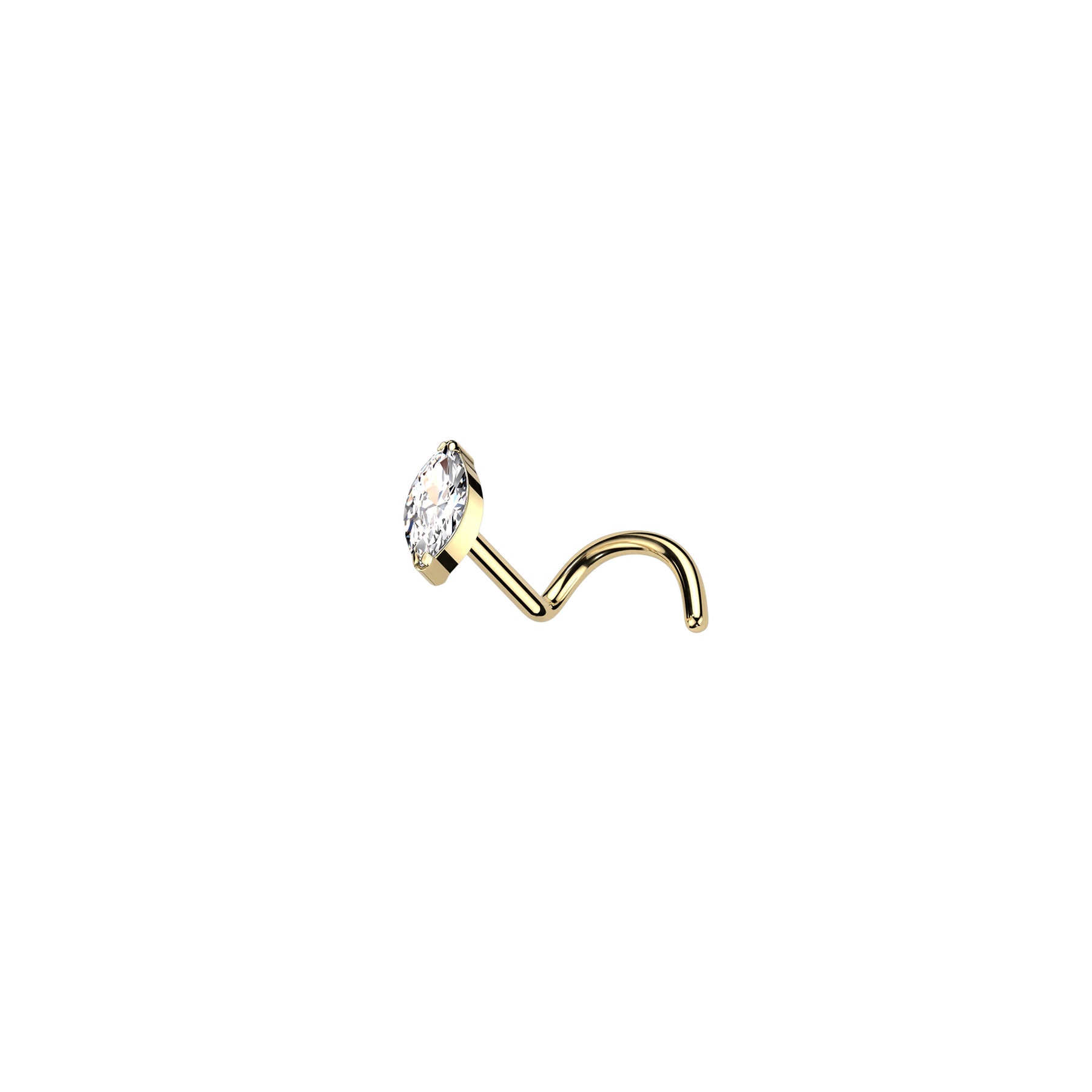 Piercing Nez AKIVA en Titane et Zirconium
