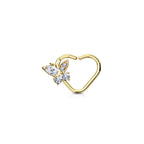 Piercing Oreille AMIA en Acier et Zirconium