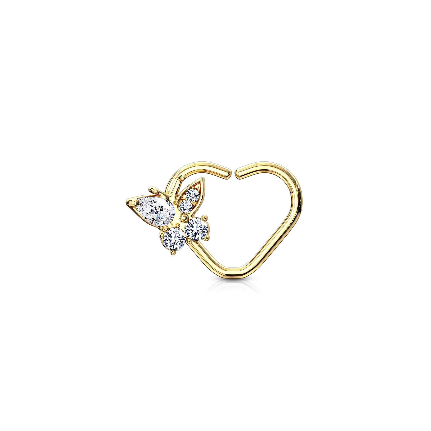 Piercing Oreille AMIA en Acier et Zirconium