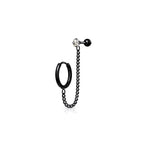 Piercing Oreille ANDREA en Acier et Zirconium