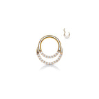 Piercing Oreille / Nez ANIKA en Acier et Zirconium
