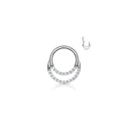 Piercing Oreille / Nez ANIKA en Acier et Zirconium