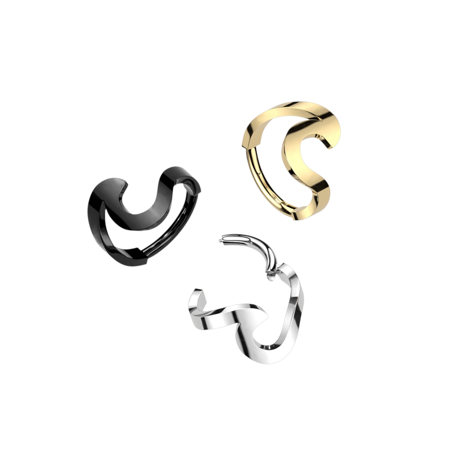 Piercing Oreille AZRA en Acier Chirurgical 316L