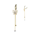 Piercing Nombril AKERA en Acier et Zirconium