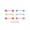 Lot de 7 piercings Barbell AMAREA en Acier