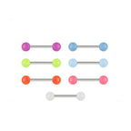 Lot de 7 piercings Barbell AMAREA en Acier