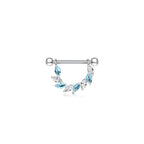 Piercing Téton ARONDA en Acier et Zirconium