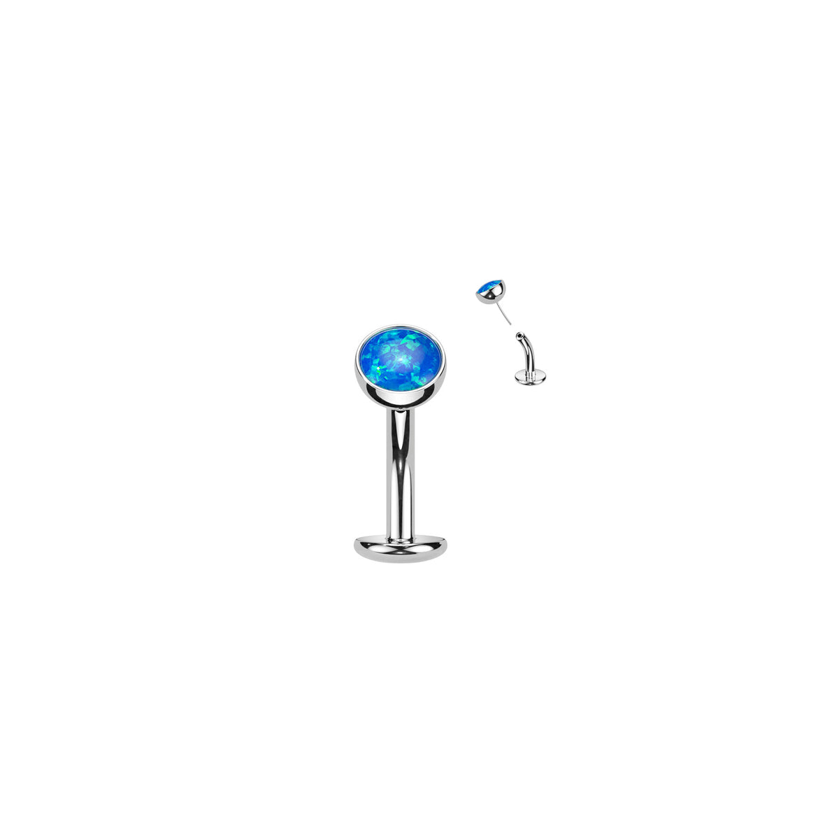 Piercing Nombril BRENDA en Titane et Opale