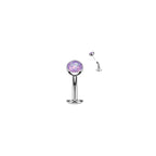 Piercing Nombril BRENDA en Titane et Opale