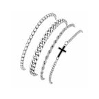Set de Bracelets LUCAS en Acier