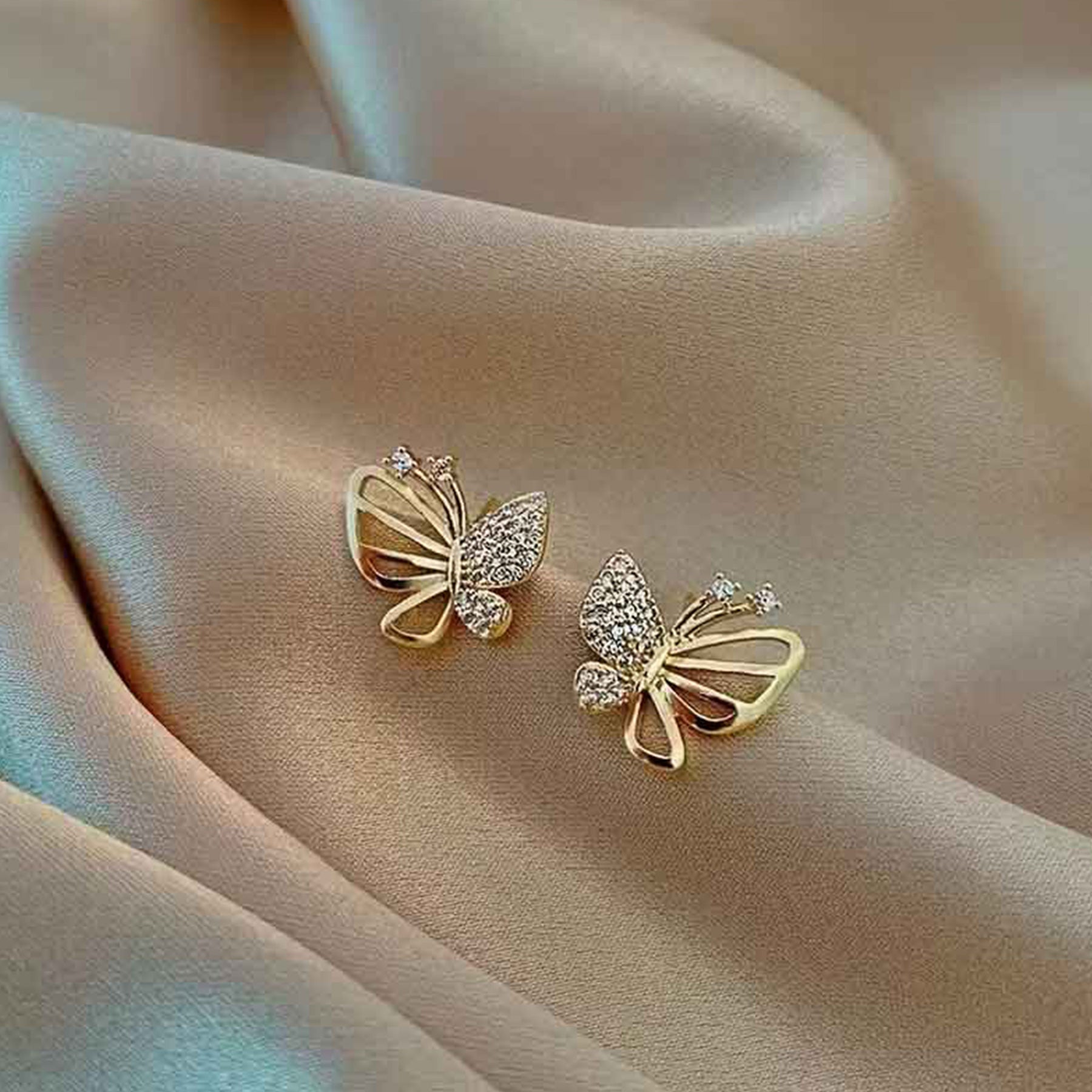 Boucles d'oreilles BUTTERFLY