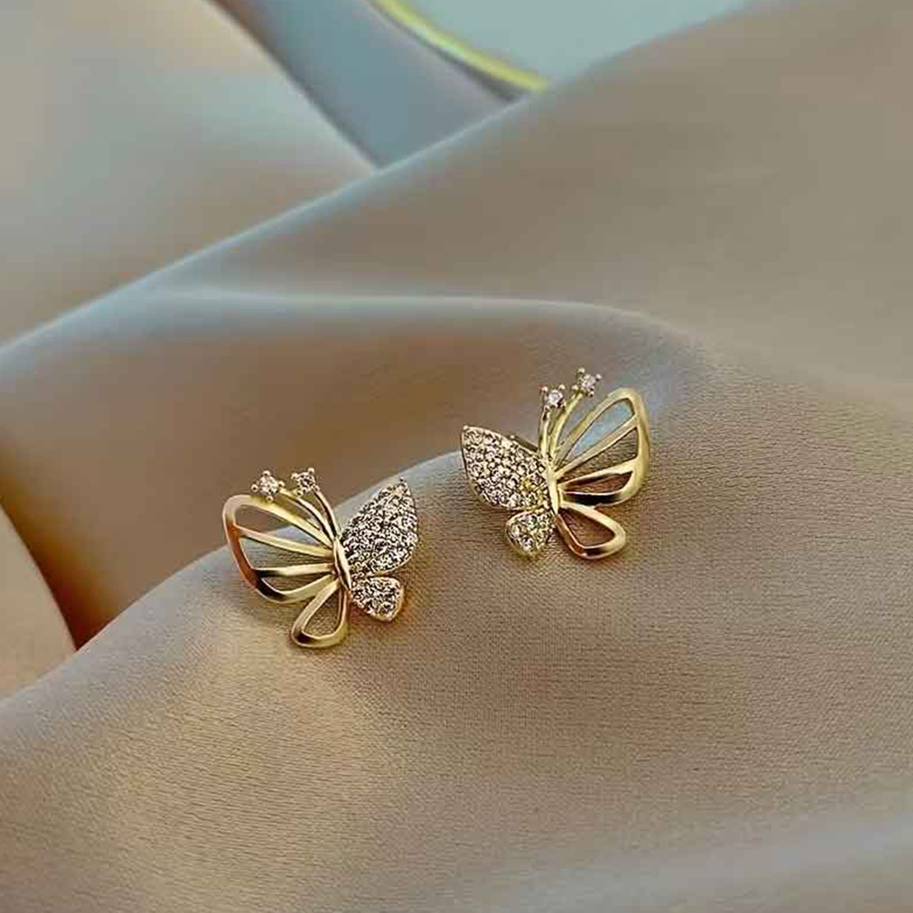 Boucles d'oreilles BUTTERFLY