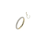 Piercing Oreille ou Nez CASSANDRA en Titane et Zirconium