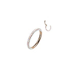 Piercing Oreille ou Nez CASSANDRA en Titane et Zirconium