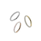 Piercing Oreille ou Nez CASSANDRA en Titane et Zirconium