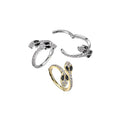 Piercing Oreille CHAIMA en Titane et Zirconium