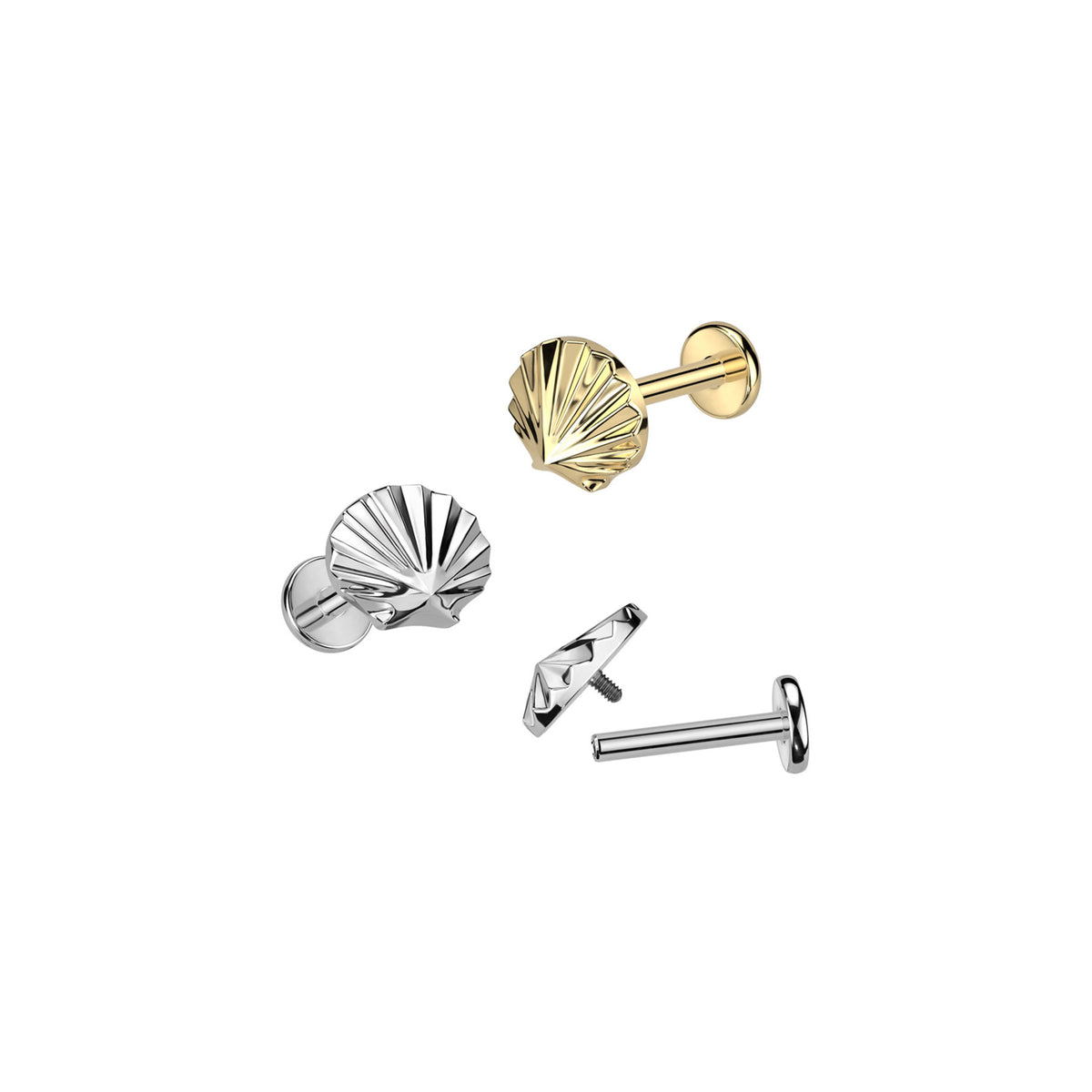 Piercing Labret COQUA en Titane