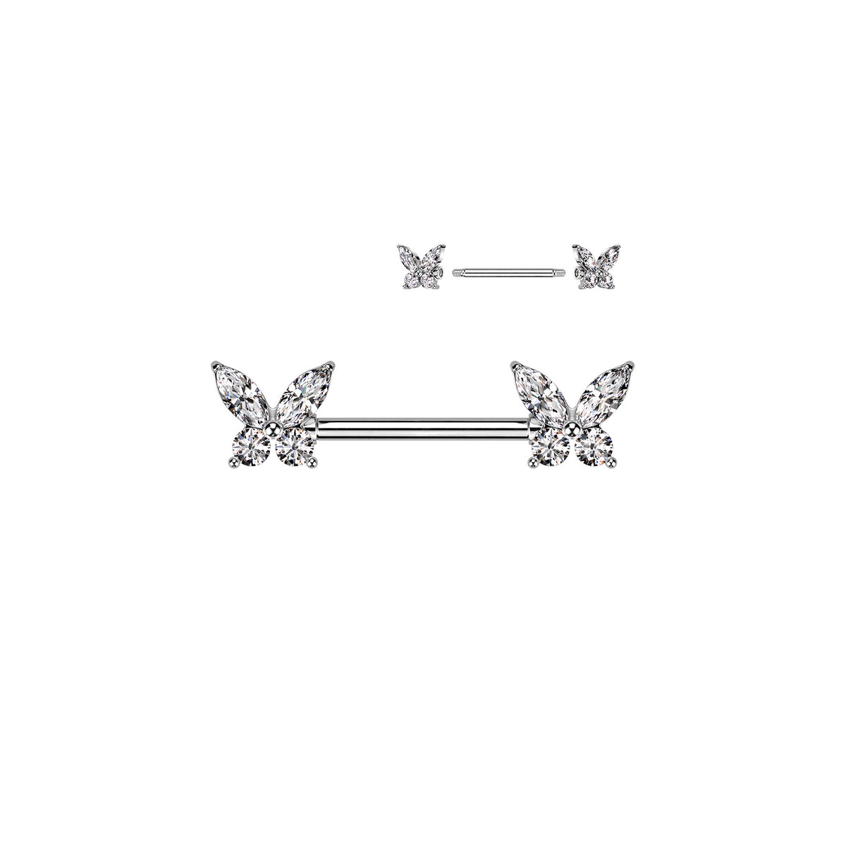 Piercing Téton CORA en Acier et Zirconium