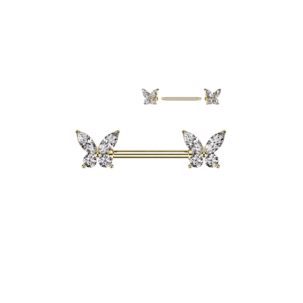 Piercing Téton CORA en Acier et Zirconium
