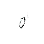 Piercing Anneau CYRA en Titane et Opale