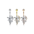Piercing Nombril CAMILA en Acier et Zirconium