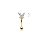 Piercing Arcade & Nombril CHANA en Acier et Zirconium