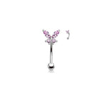 Piercing Arcade & Nombril CHANA en Acier et Zirconium