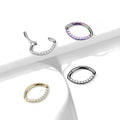 Piercing Oreille / Nez DAMYA en Titane et Zirconium