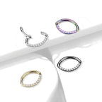 Piercing Oreille / Nez DAMYA en Titane et Zirconium