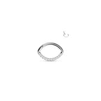 Piercing Oreille / Nez DAMYA en Titane et Zirconium