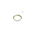 Piercing Oreille / Nez DAMYA en Titane et Zirconium