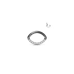Piercing Oreille / Nez DAMYA en Titane et Zirconium