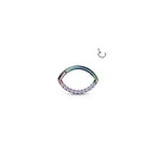 Piercing Oreille / Nez DAMYA en Titane et Zirconium