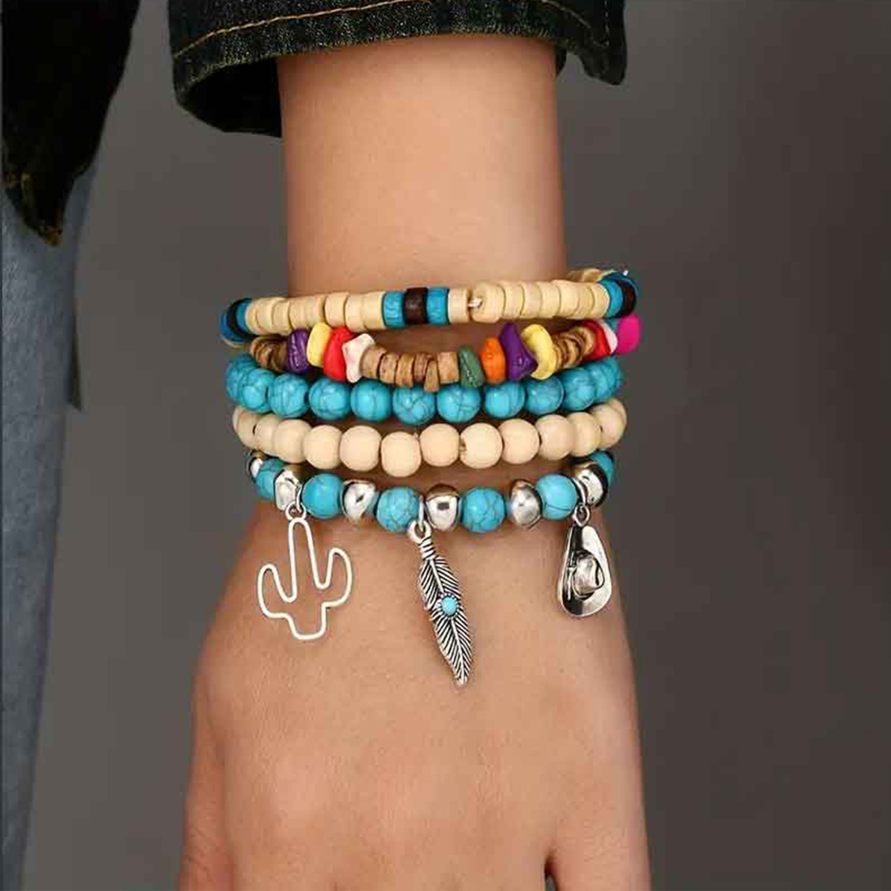 Set de 6 Bracelets DAKOTA