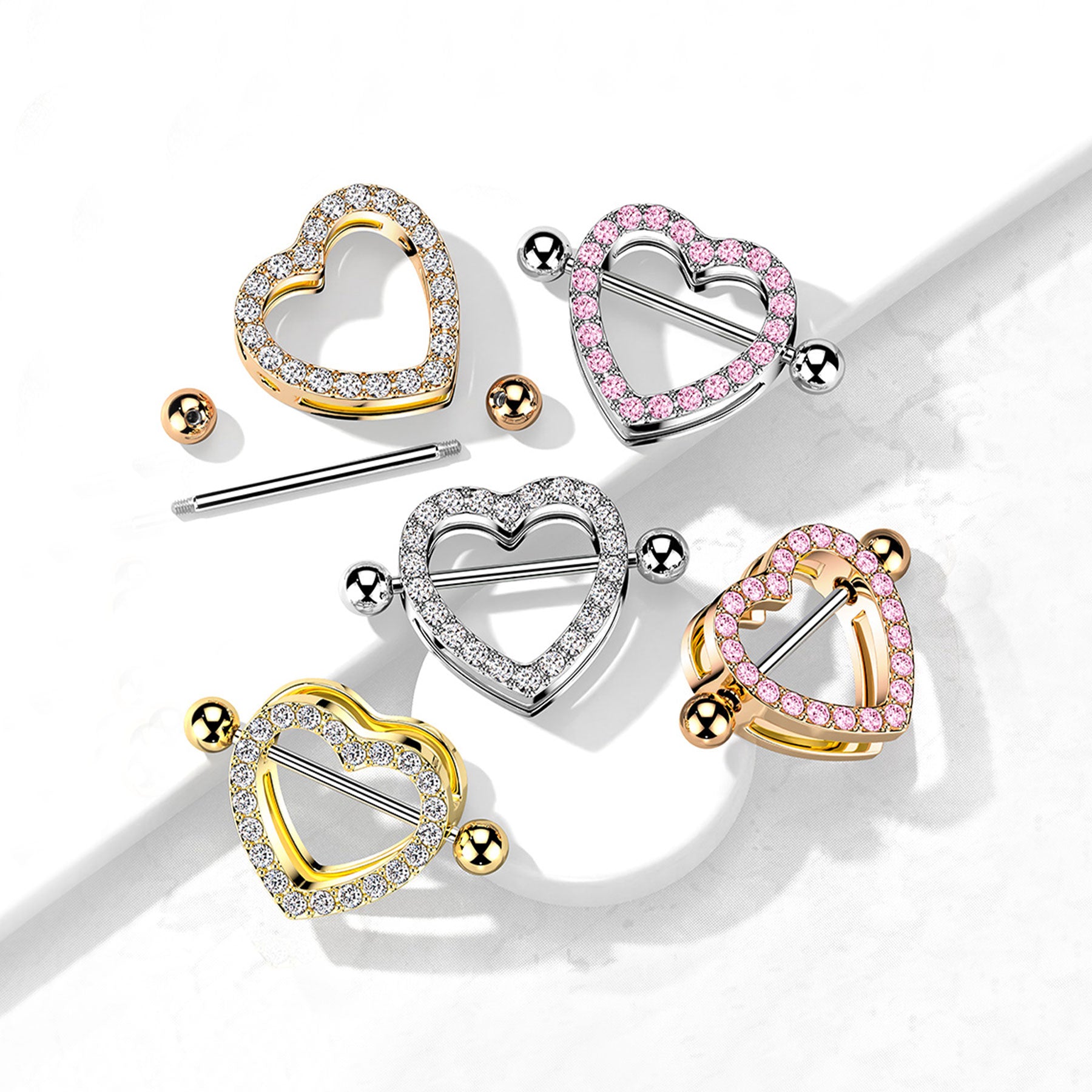 Piercing Teton DEBRA en Acier et Zirconium