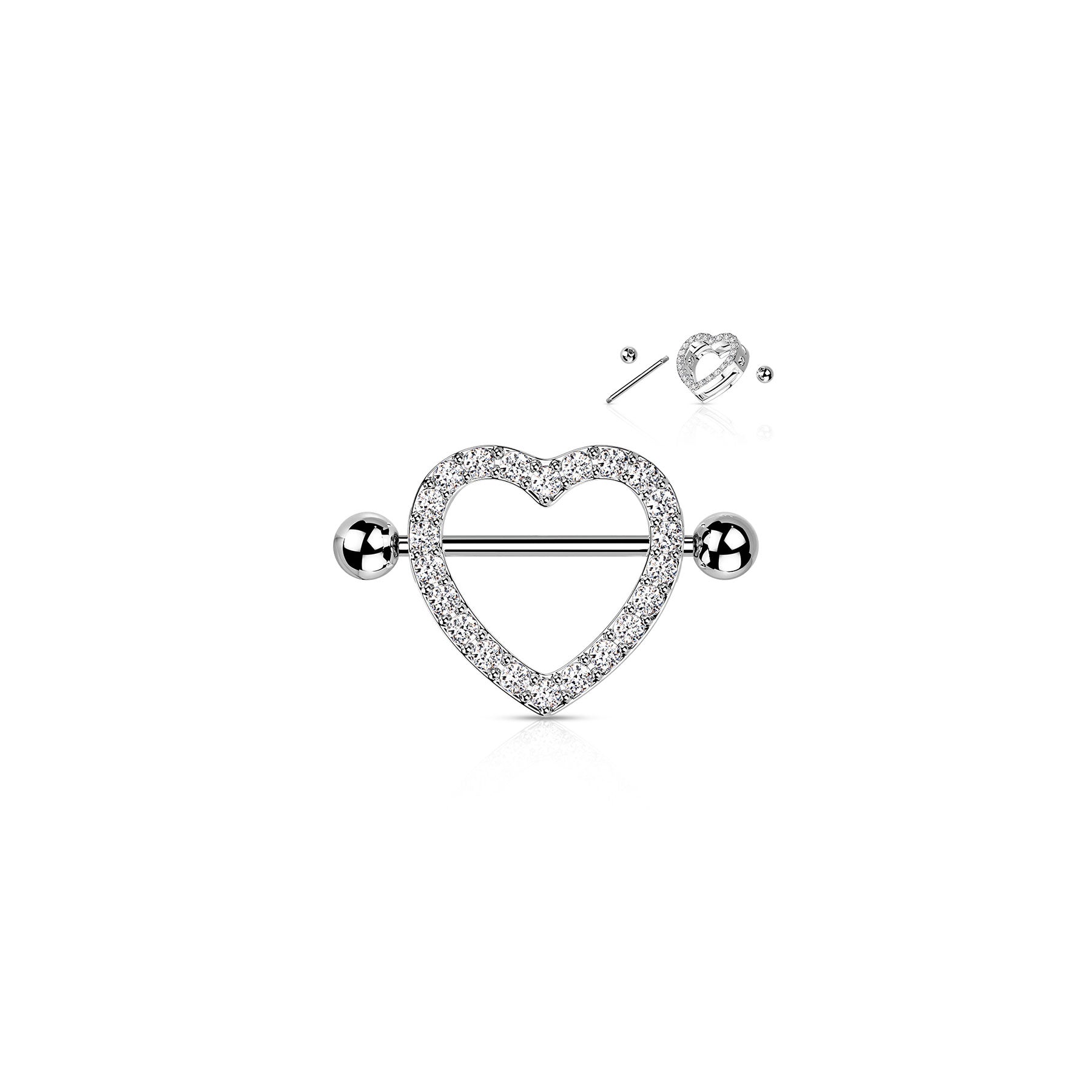 Piercing Teton DEBRA en Acier et Zirconium